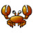 螃蟹 crab